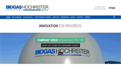 Desktop Screenshot of biogas-hochreiter.de